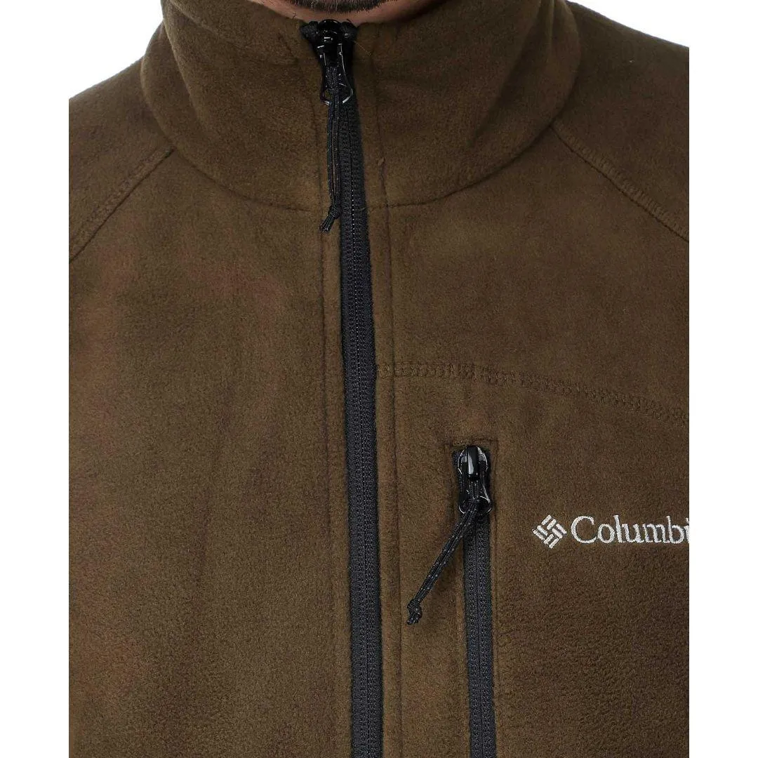 Columbia Men Black Fast Trek II Full Zip Fleece Jacket