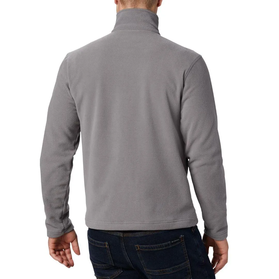 Columbia Men Grey Fast Trek Light Full Zip Fleece Jacket