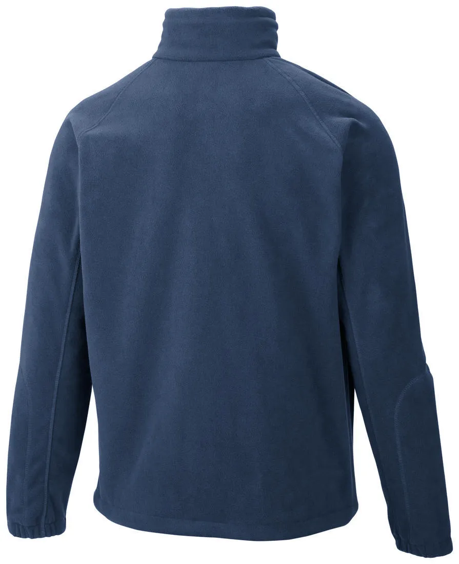 Columbia Men Navy Blue Fast Trek II Full Zip Fleece Jacket