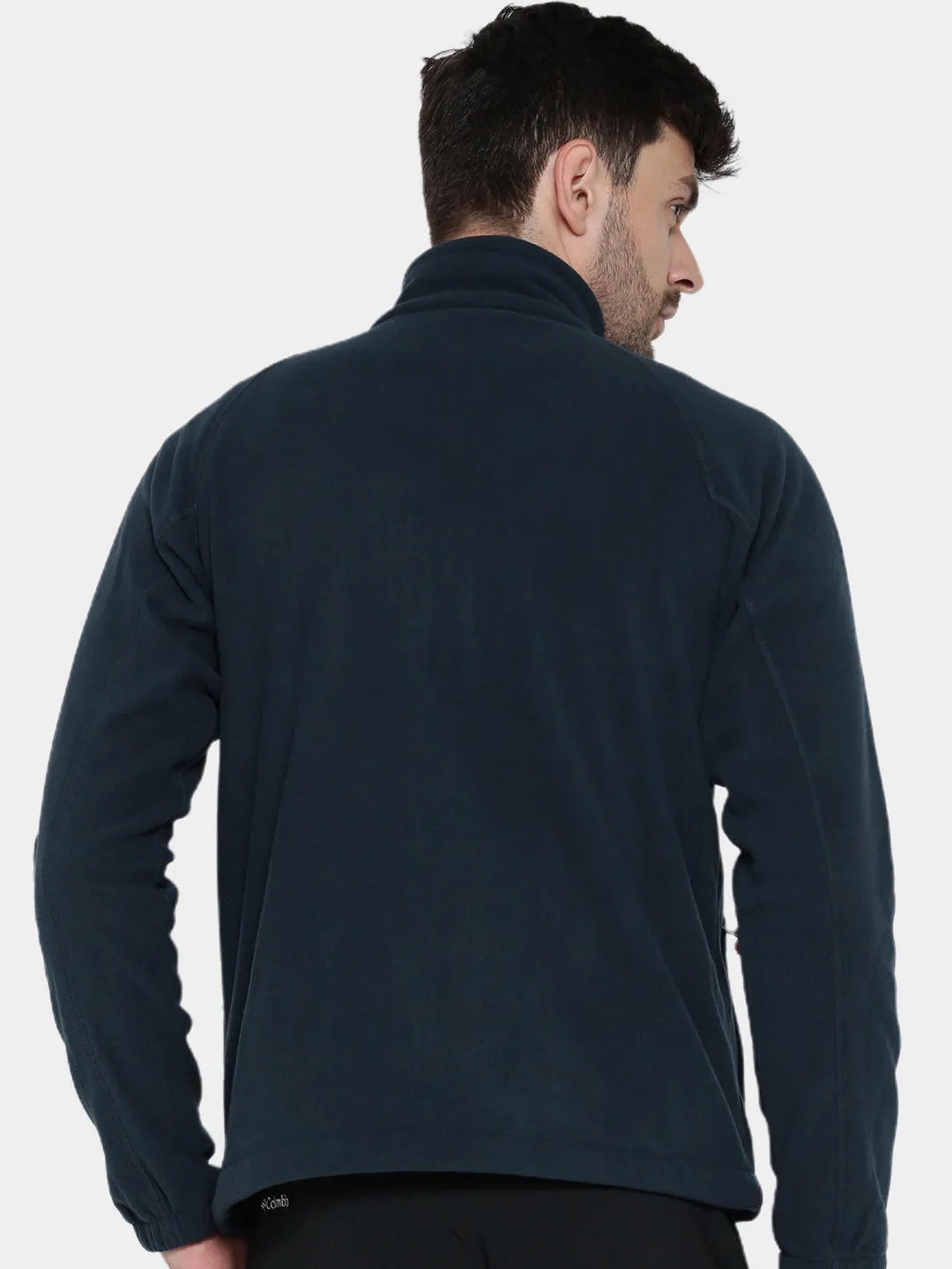 Columbia Men Navy Blue Fast Trek II Full Zip Fleece Jacket