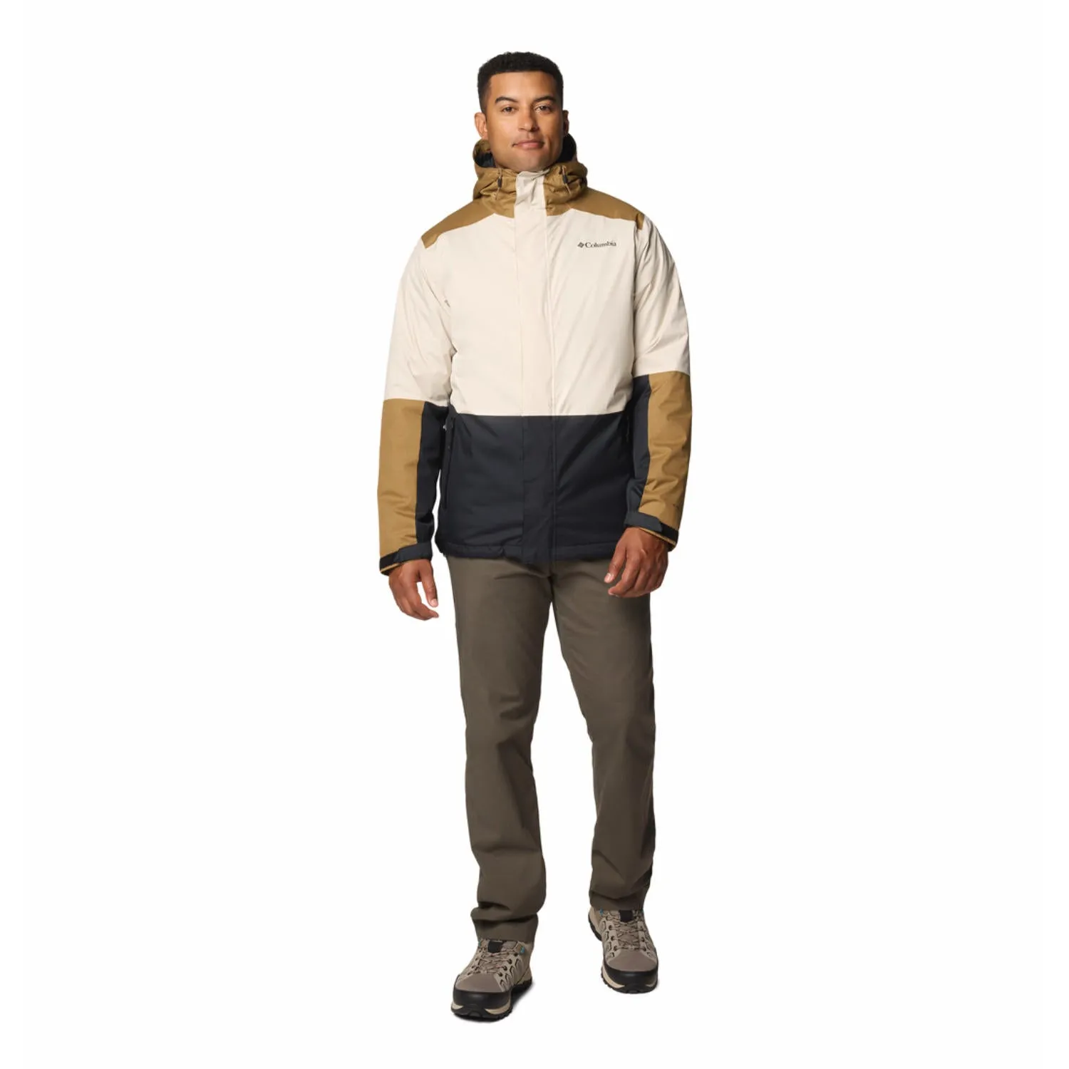 Columbia Mens Brown Point Park Interchange Jacket