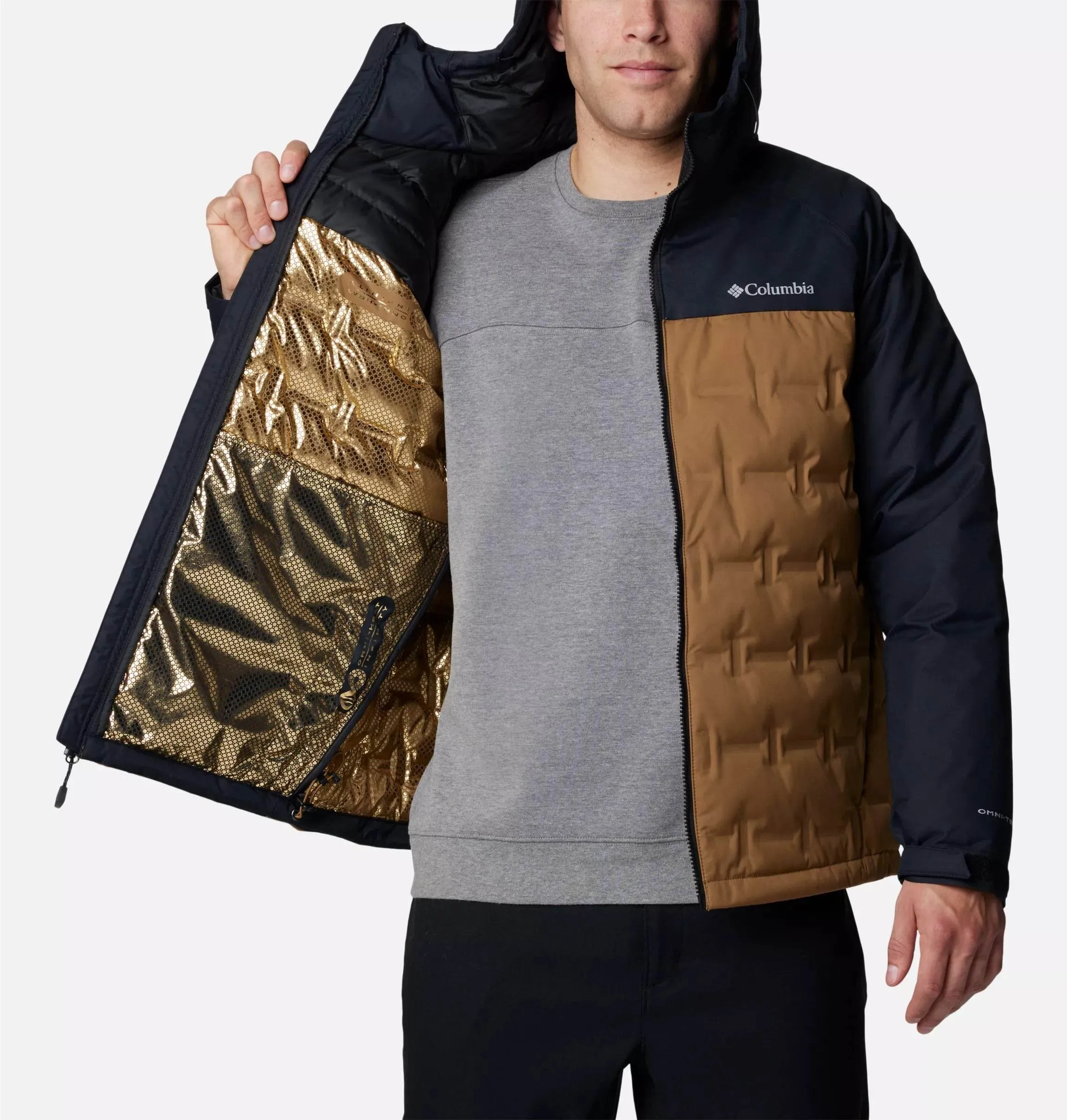 Columbia Men's Grand Trek™ III Down Hooded Jacket