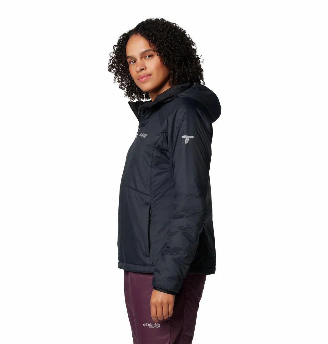 Columbia Womens Black Silver Leaf II Stretch Insulated Jacket