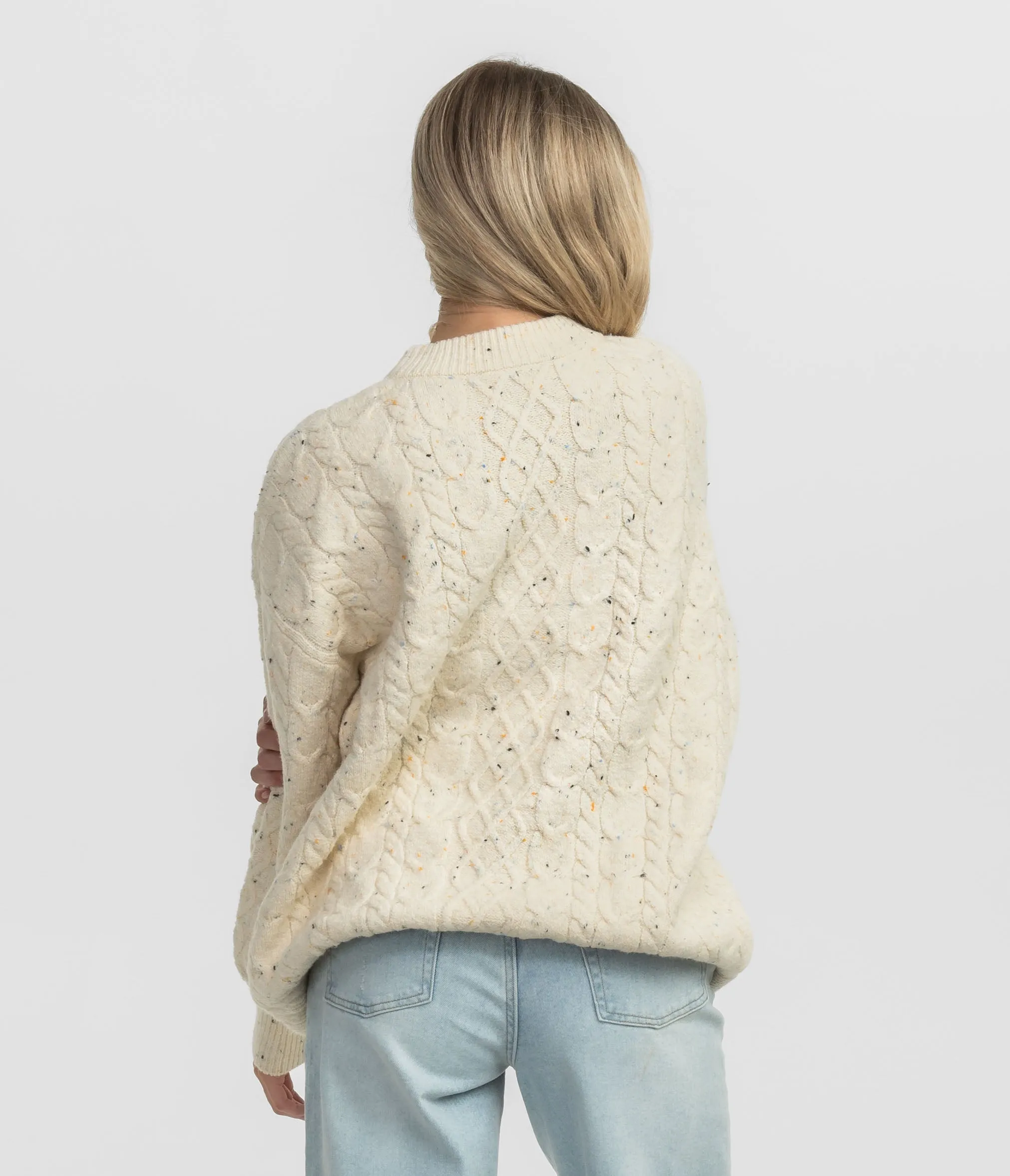 Comfy Cozy Cable Sweater