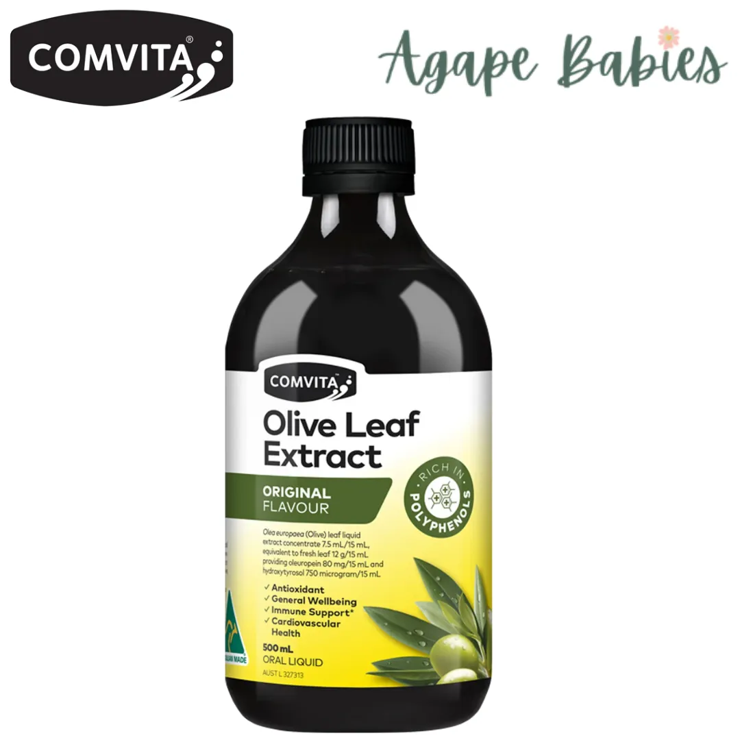 Comvita Olive Leaf Extract - Natural Flavor, 500 ml.