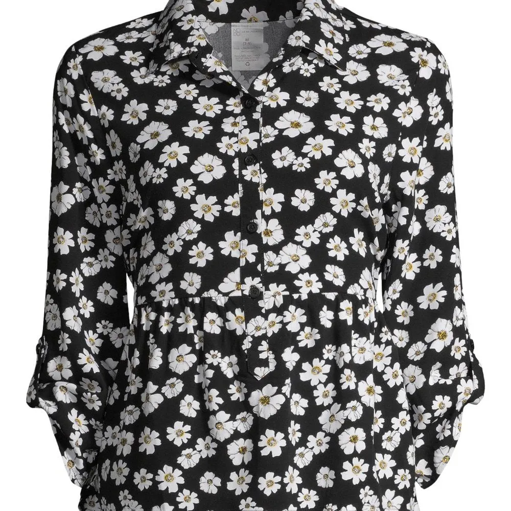 COPY - No Boundaries Juniors' Babydoll Top