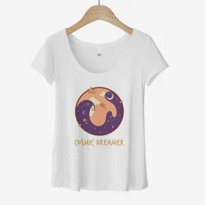 Cosmic Dreamer - Women’s Flex Scoop Neck Tee