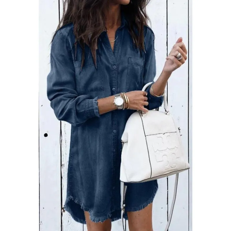 Cotton jean dresses