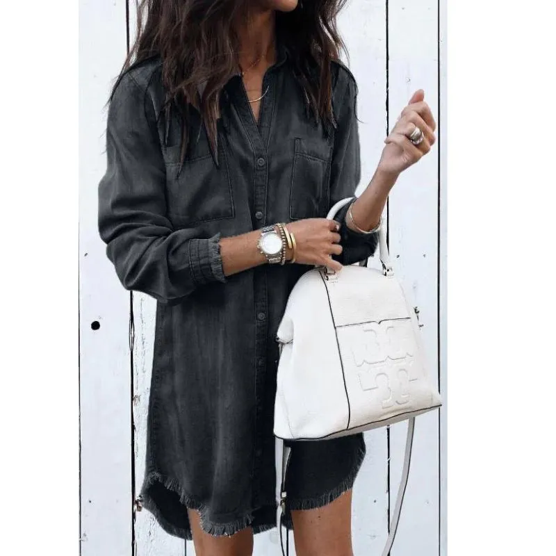 Cotton jean dresses
