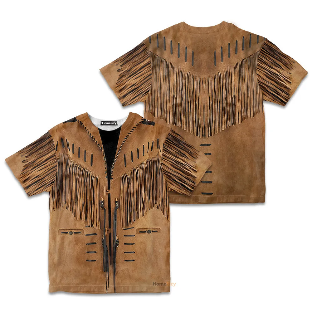 Cowboy Jacket No14 3D Deluxe Custom Cosplay Costume Kid Tshirt QT304237Hf