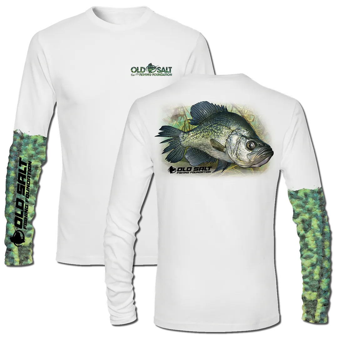 Crappie Long Sleeve Performance Shirt