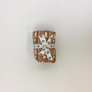 Crib Sheet Fitted - Mushroom
