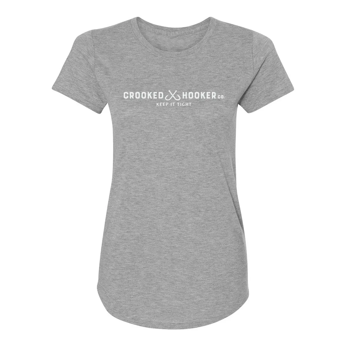 Crooked Hooker Classic Ladies Triblend - Keep It Tight