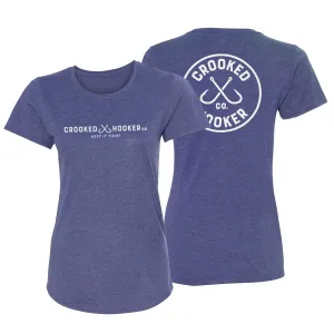 Crooked Hooker Classic Ladies Triblend - Keep It Tight