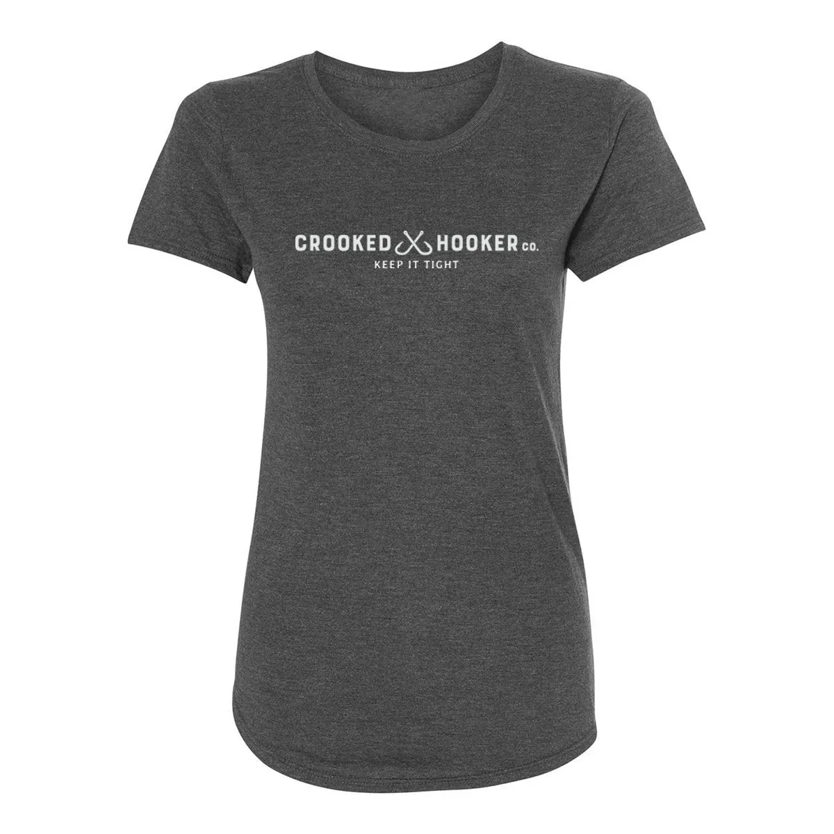 Crooked Hooker Classic Ladies Triblend - Keep It Tight
