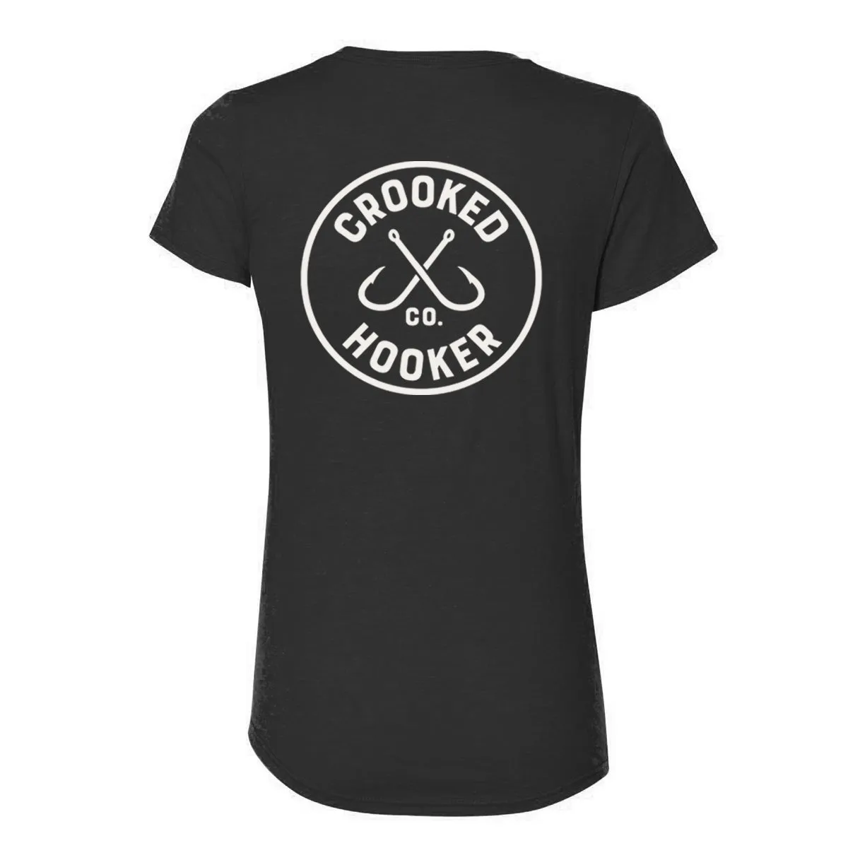 Crooked Hooker Classic Ladies Triblend