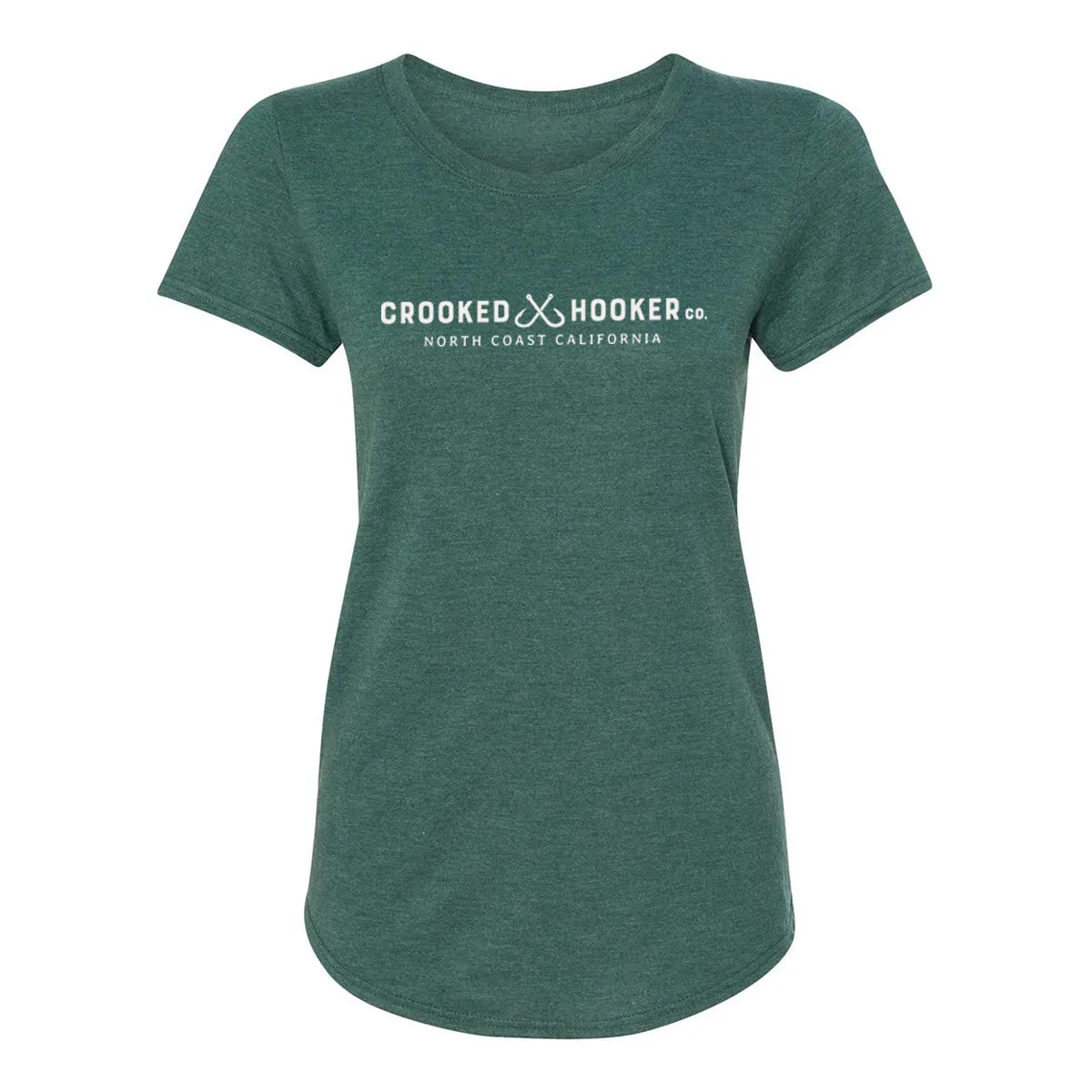 Crooked Hooker Classic Ladies Triblend
