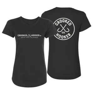 Crooked Hooker Classic Ladies Triblend