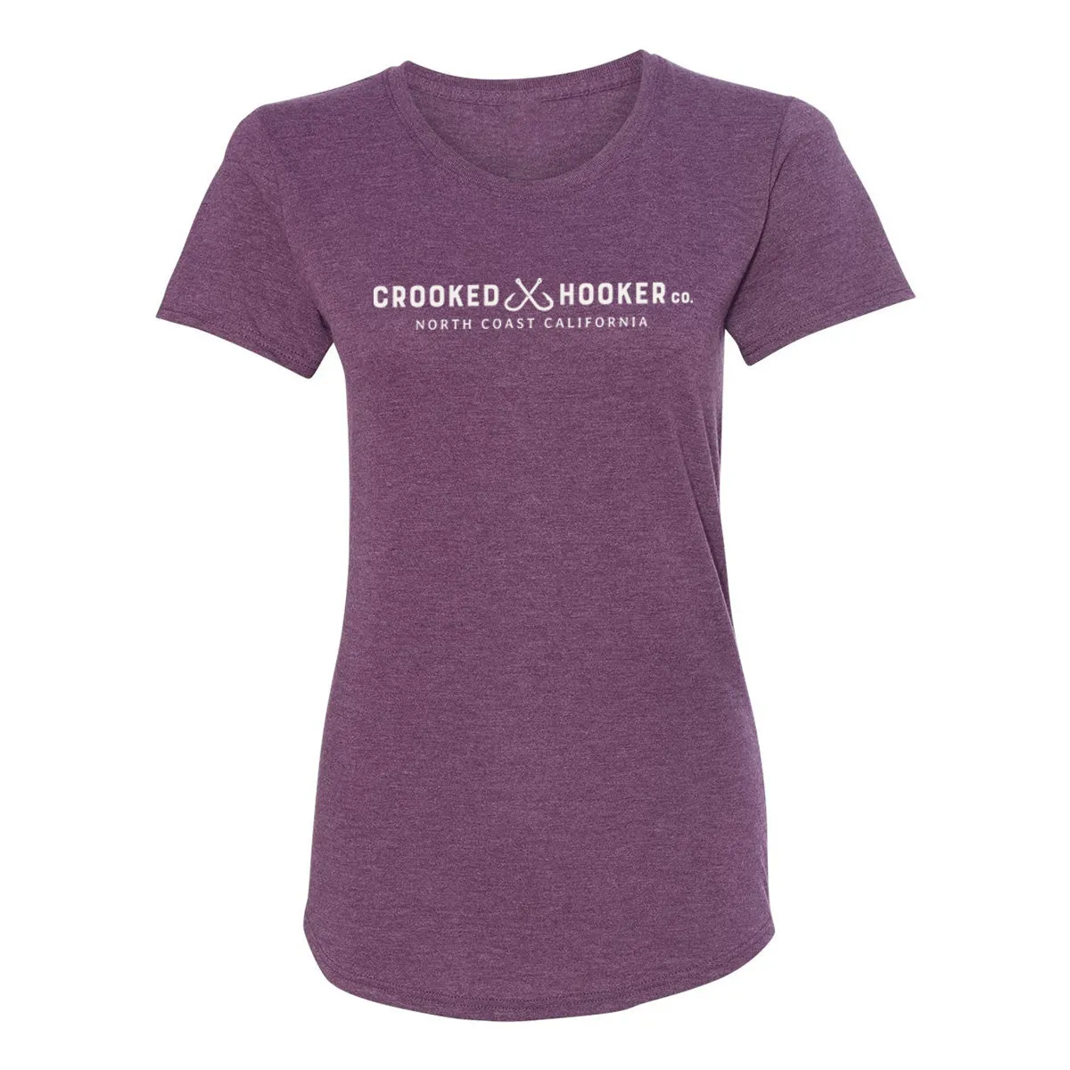 Crooked Hooker Classic Ladies Triblend