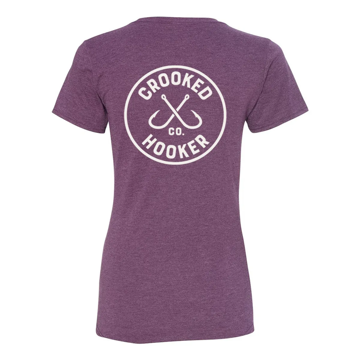 Crooked Hooker Classic Ladies Triblend