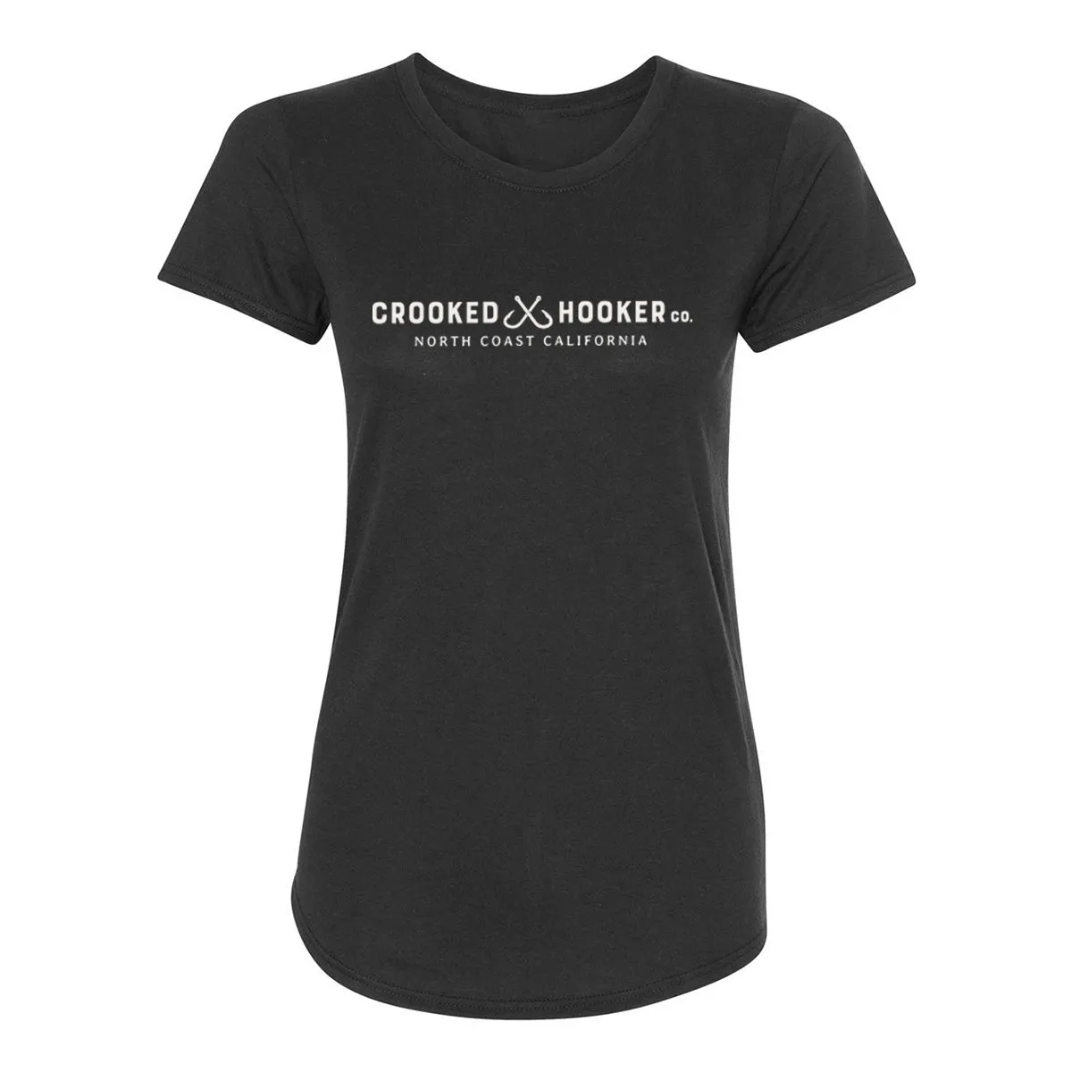 Crooked Hooker Classic Ladies Triblend