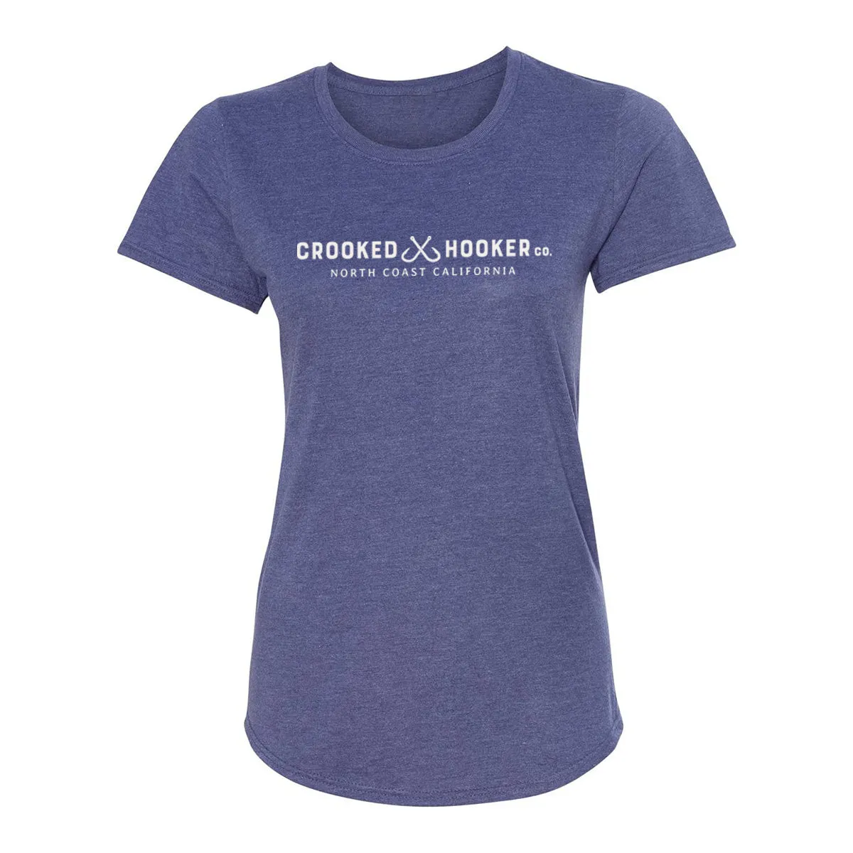 Crooked Hooker Classic Ladies Triblend
