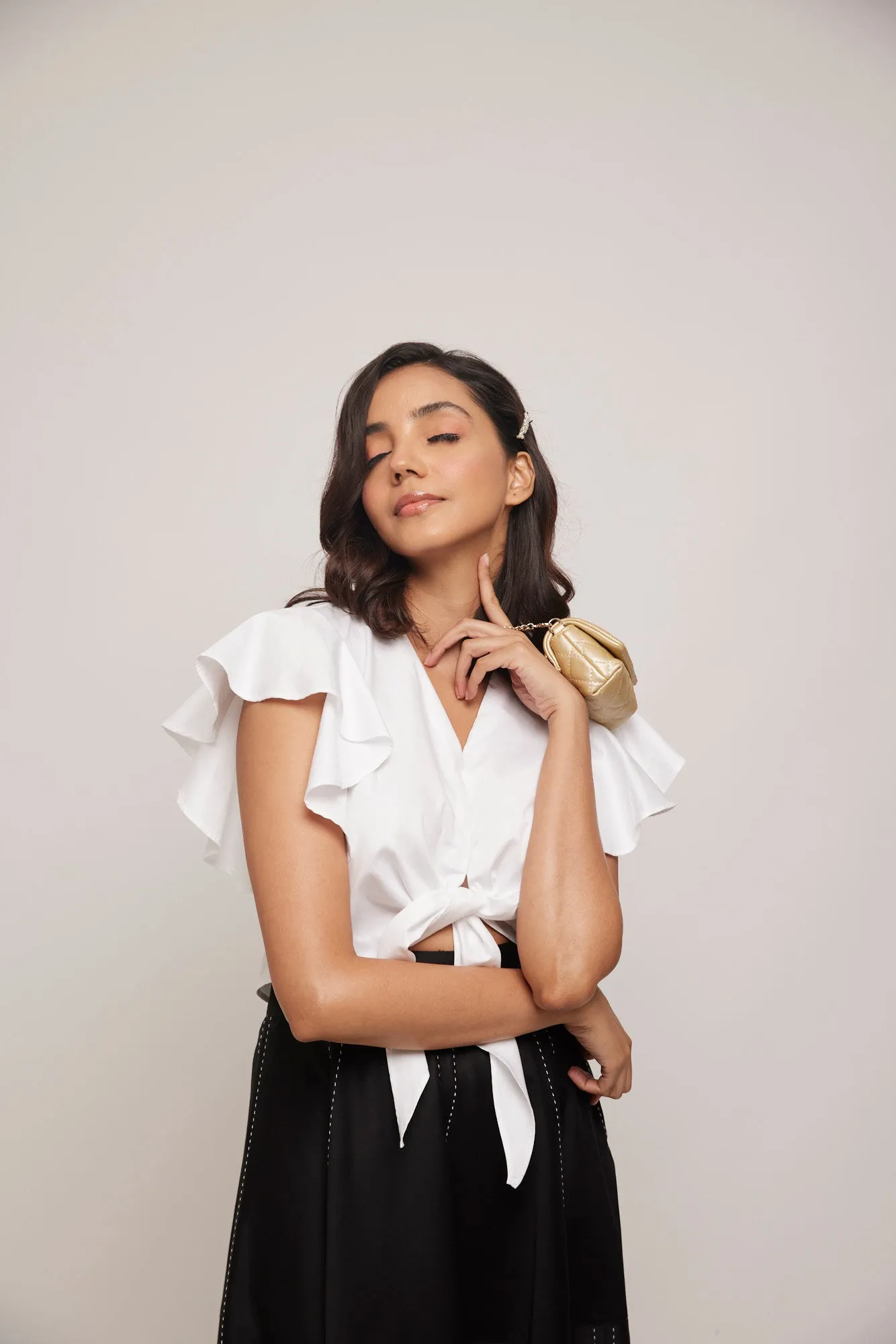 Crop Flare Mini Top