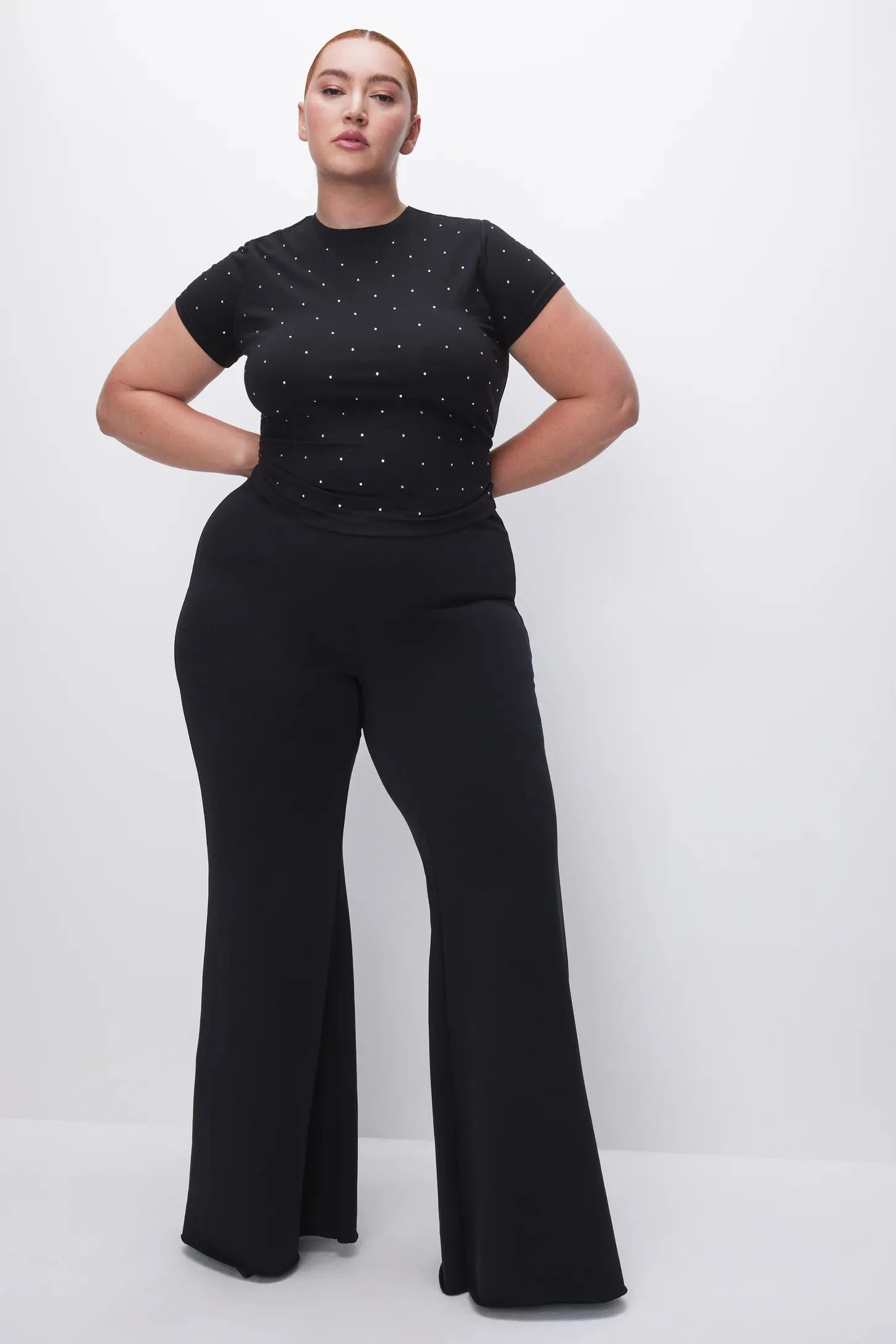 Crystal Fitted Tee