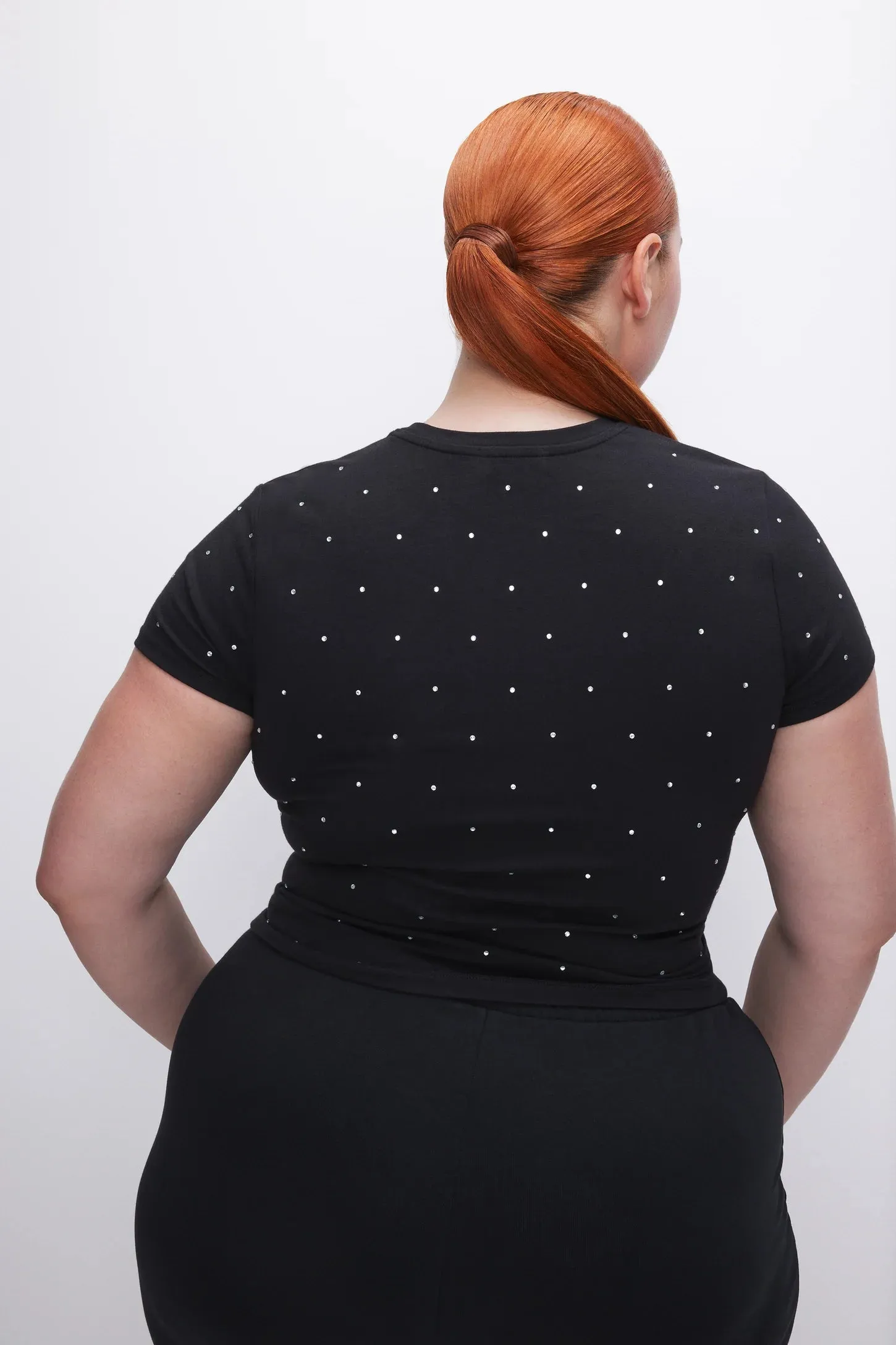 Crystal Fitted Tee