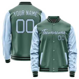 Custom Blue Green Light Blue Jacket