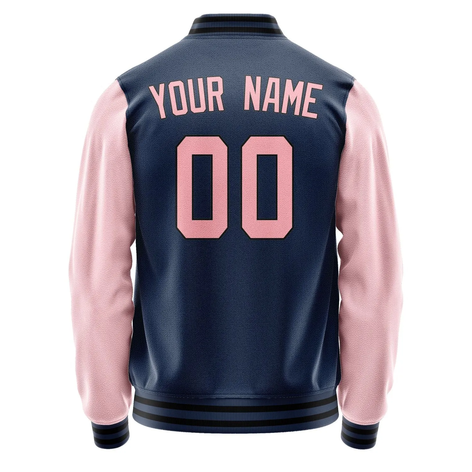 Custom Blue Light Pink Jacket