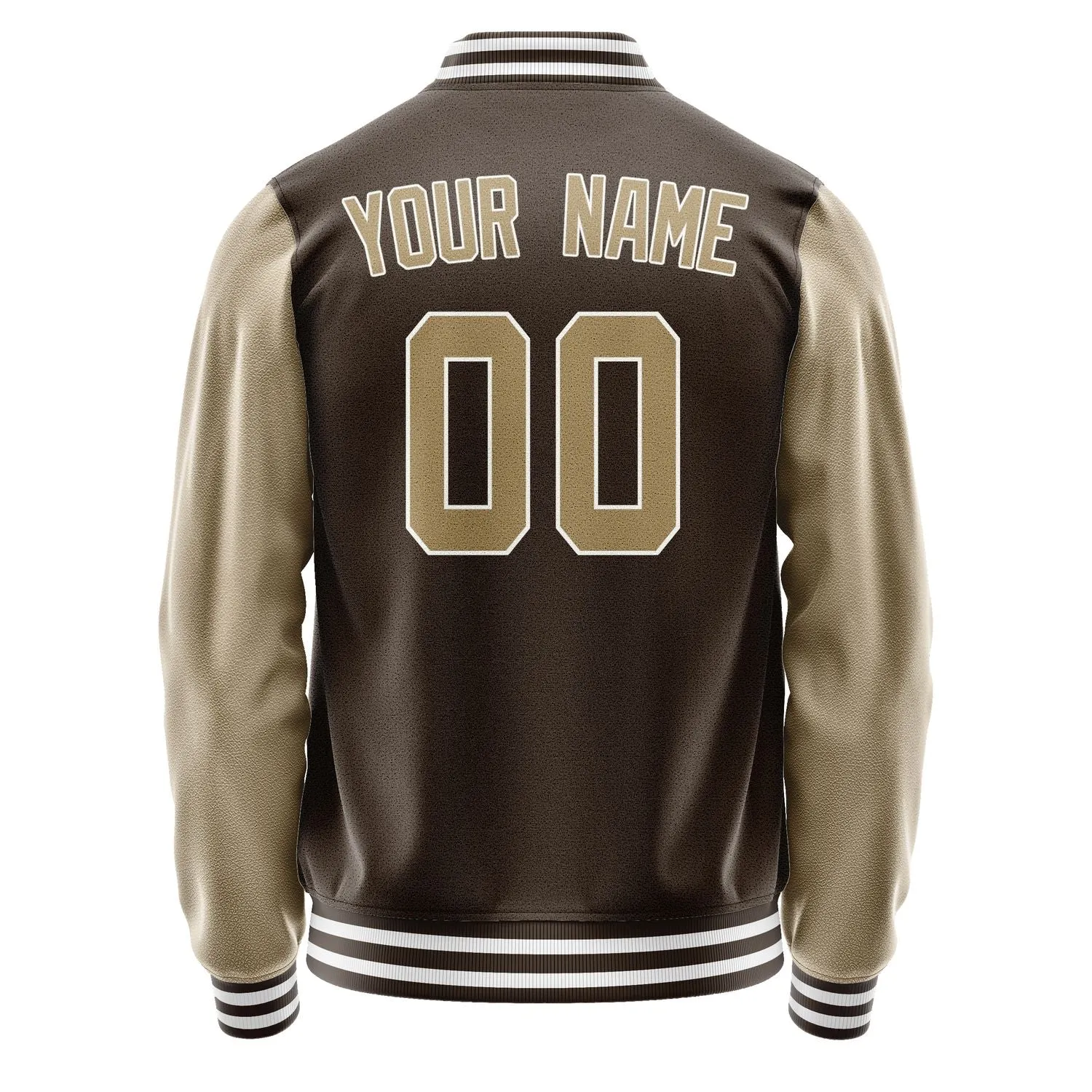 Custom Brown Light Khaki Jacket