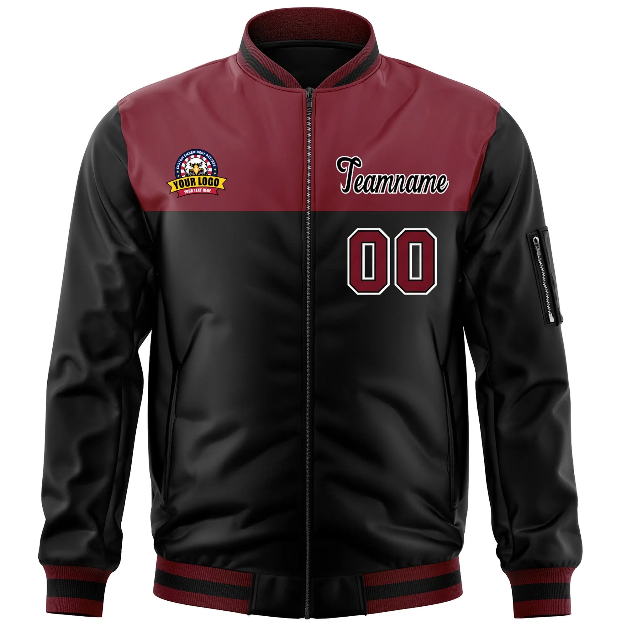 Custom Color Block Letterman Jackets Personalize Your Outfit Varsity Bomber Jackets For Adult