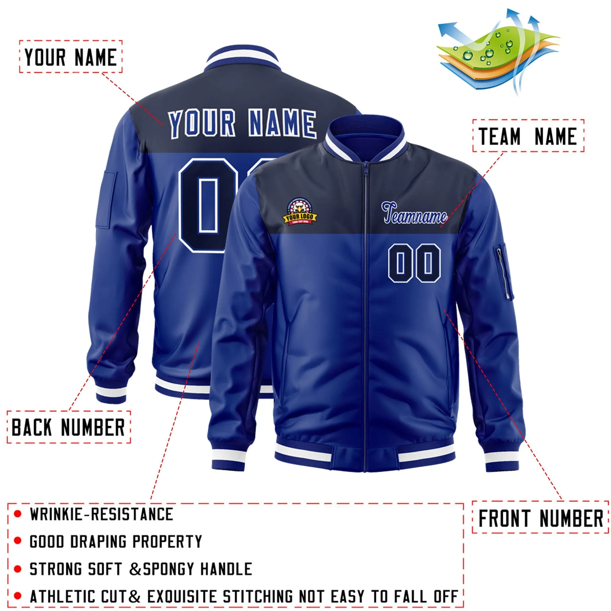 Custom Color Block Letterman Jackets Personalize Your Outfit Varsity Bomber Jackets For Adult
