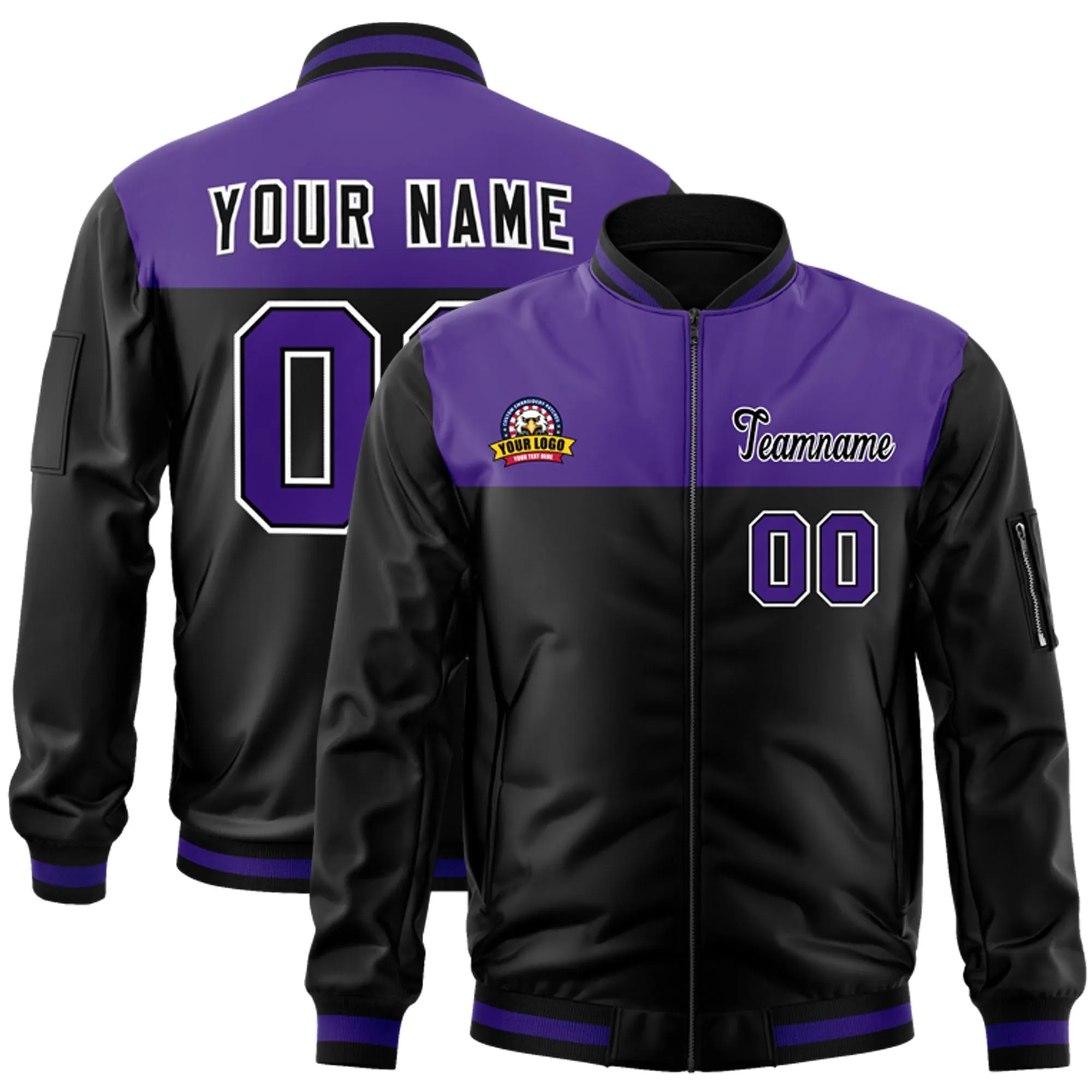 Custom Color Block Letterman Jackets Personalize Your Outfit Varsity Bomber Jackets For Adult