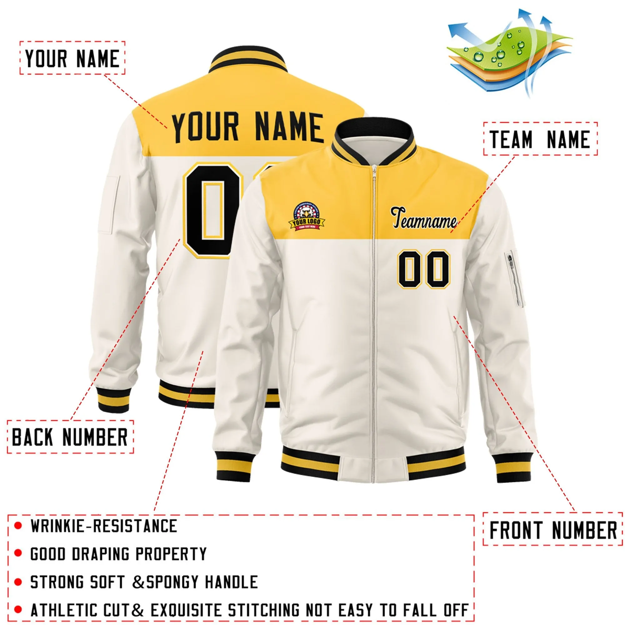 Custom Color Block Letterman Jackets Personalize Your Outfit Varsity Bomber Jackets For Adult