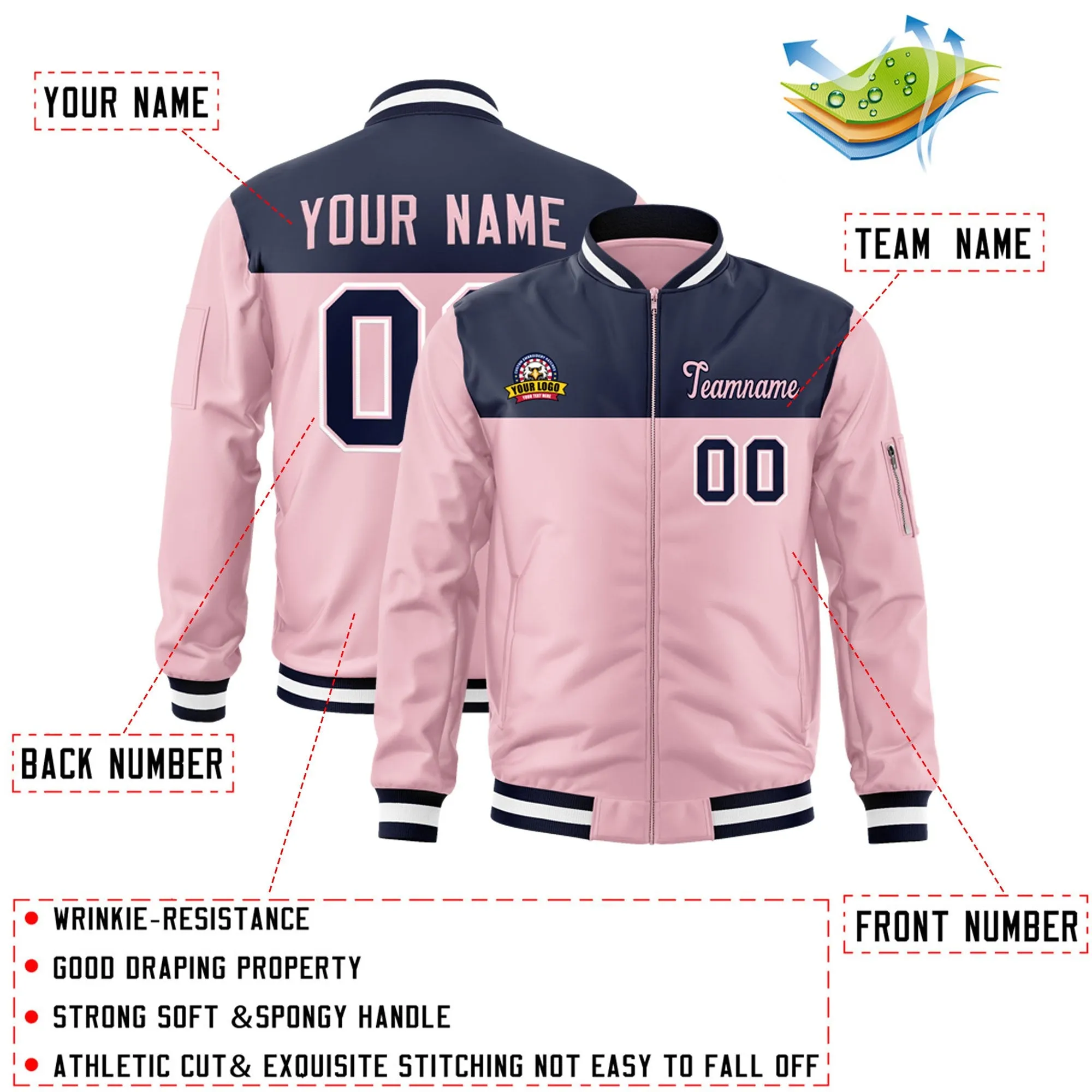 Custom Color Block Letterman Jackets Personalize Your Outfit Varsity Bomber Jackets For Adult