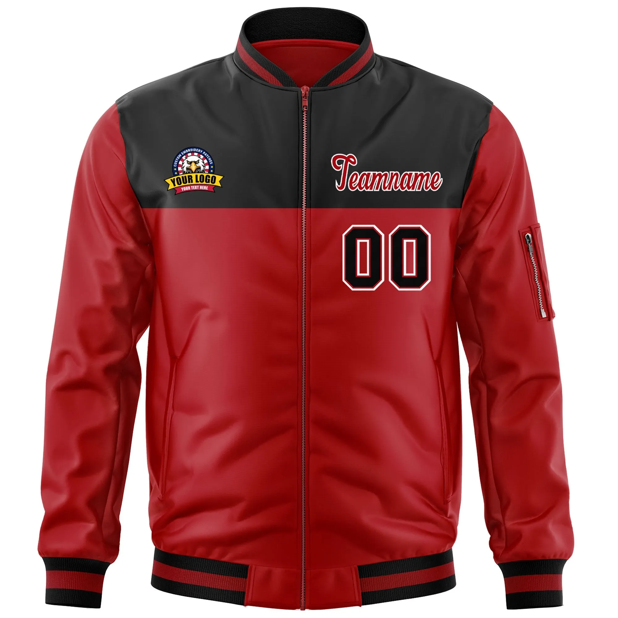 Custom Color Block Letterman Jackets Personalize Your Outfit Varsity Bomber Jackets For Adult