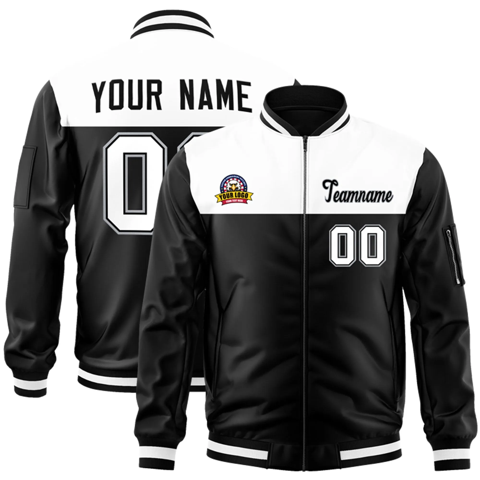 Custom Color Block Letterman Jackets Personalize Your Outfit Varsity Bomber Jackets For Adult