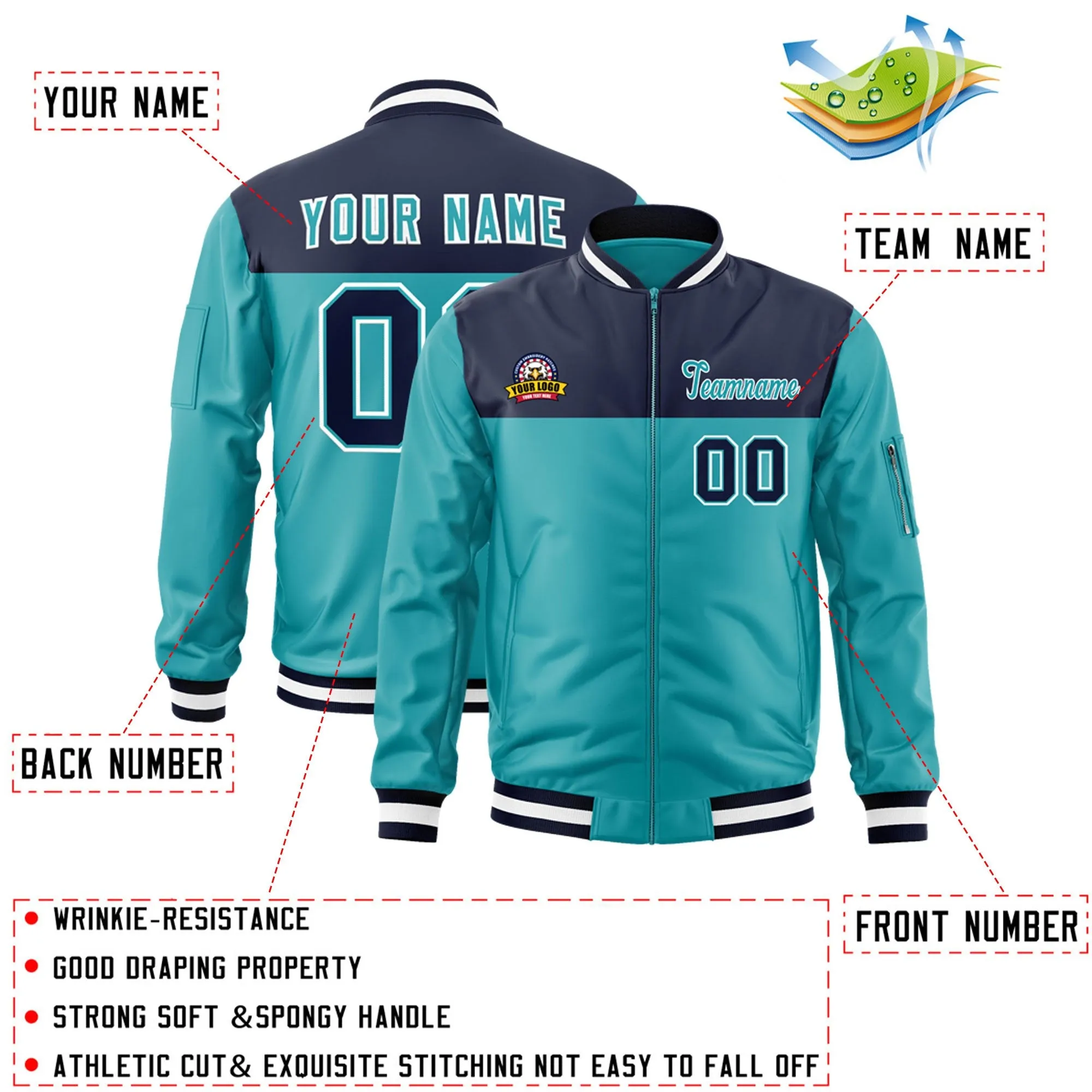 Custom Color Block Letterman Jackets Personalize Your Outfit Varsity Bomber Jackets For Adult