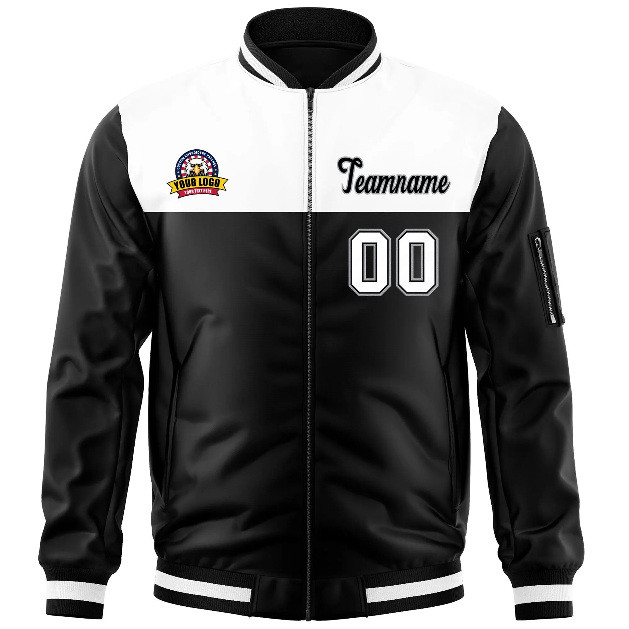 Custom Color Block Letterman Jackets Personalize Your Outfit Varsity Bomber Jackets For Adult