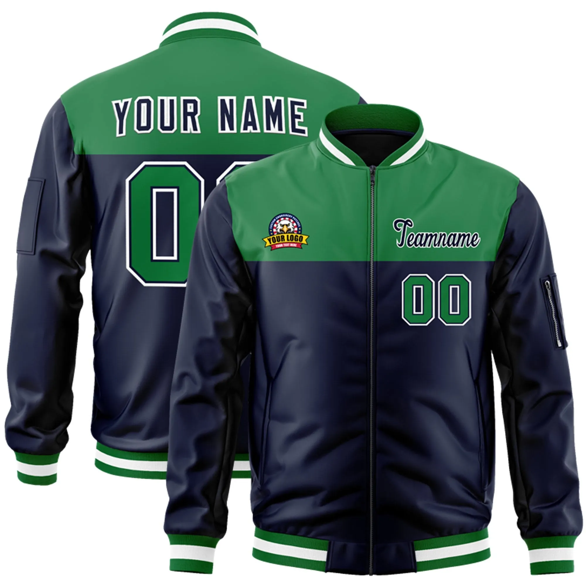 Custom Color Block Letterman Jackets Personalize Your Outfit Varsity Bomber Jackets For Adult