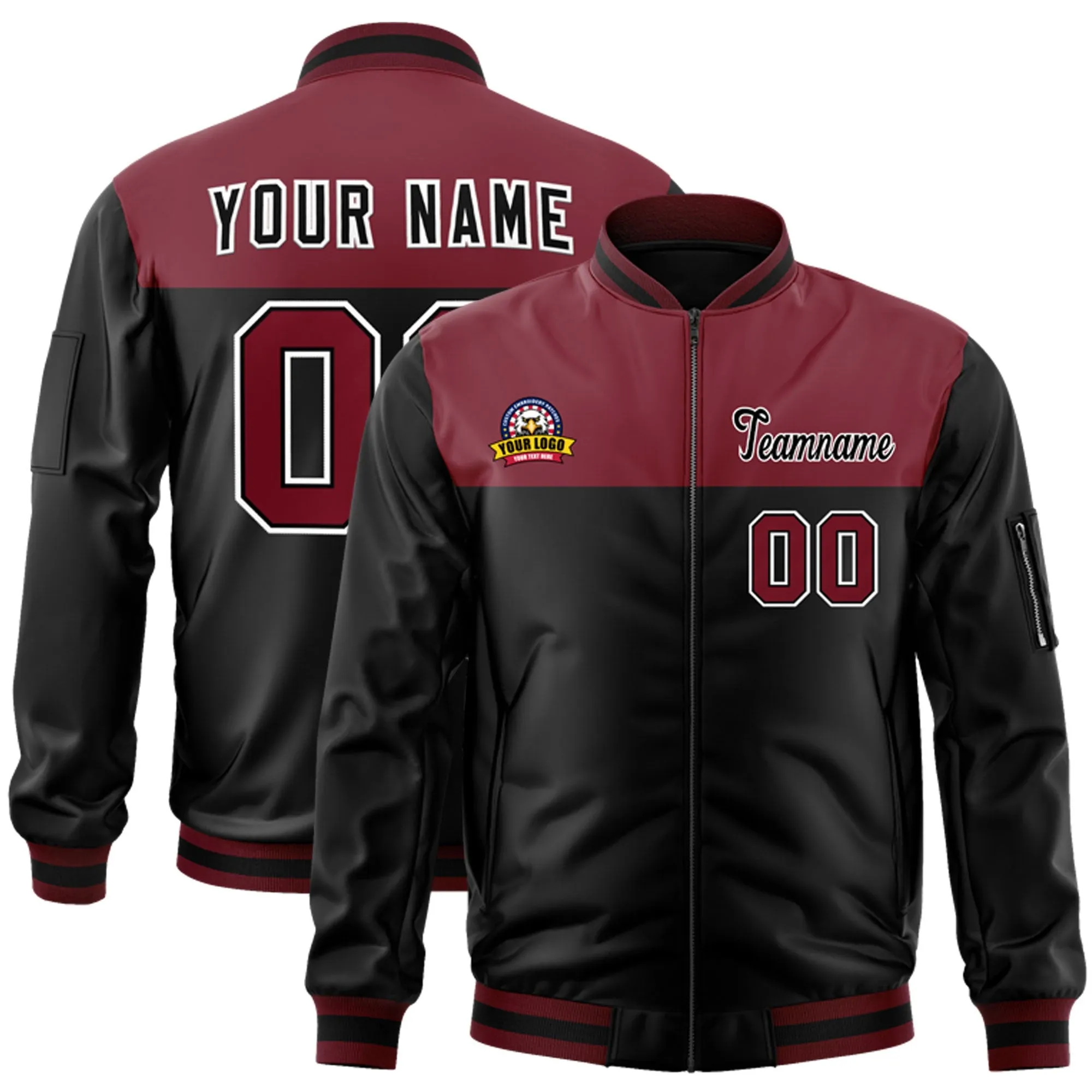 Custom Color Block Letterman Jackets Personalize Your Outfit Varsity Bomber Jackets For Adult