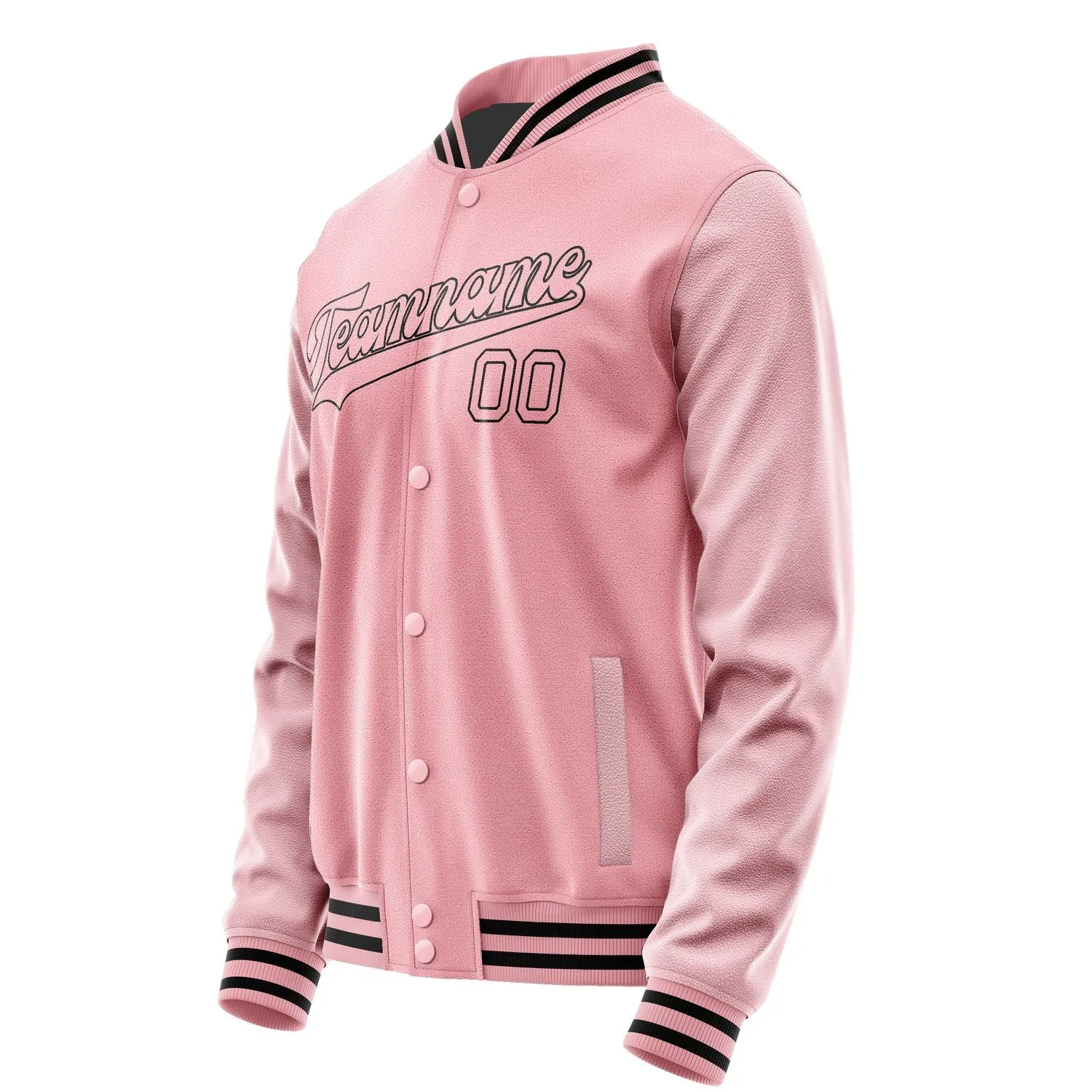 Custom Light Pink Light Pink Jacket