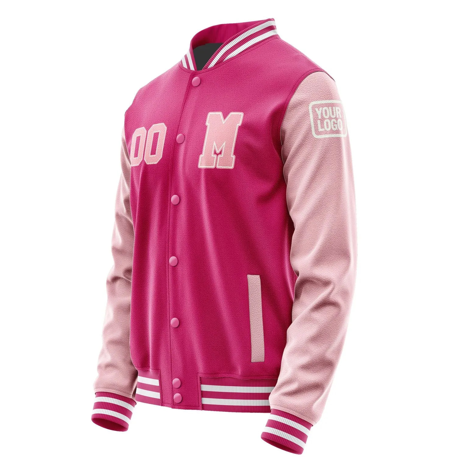Custom Pink Light Pink Jacket