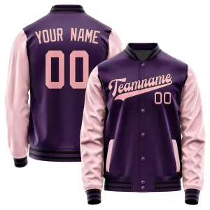 Custom Purple Light Pink Jacket