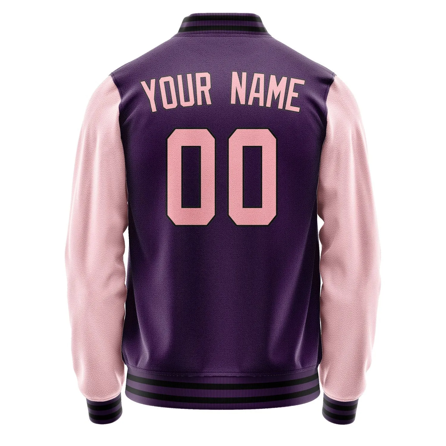 Custom Purple Light Pink Jacket
