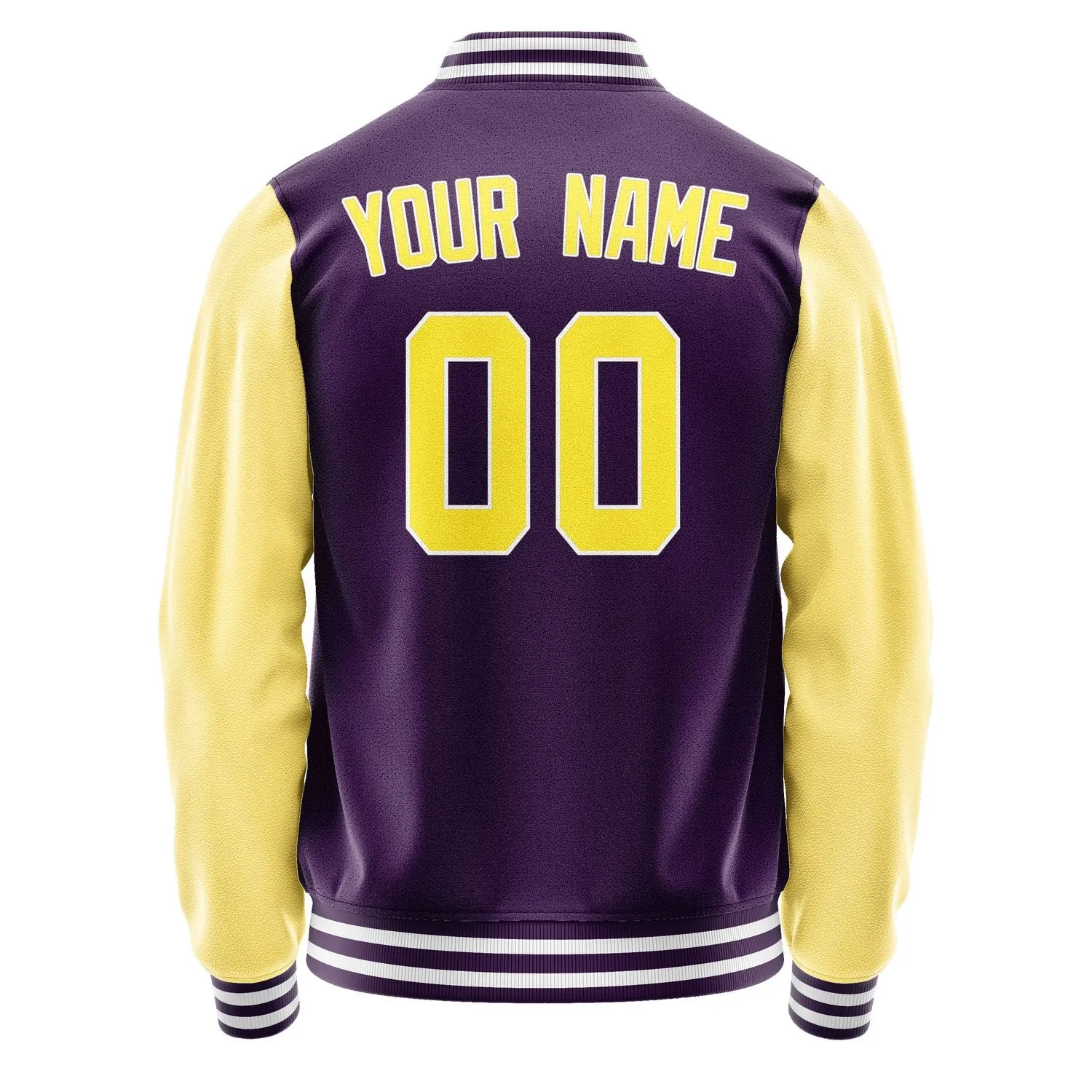 Custom Purple Light Yellow Jacket