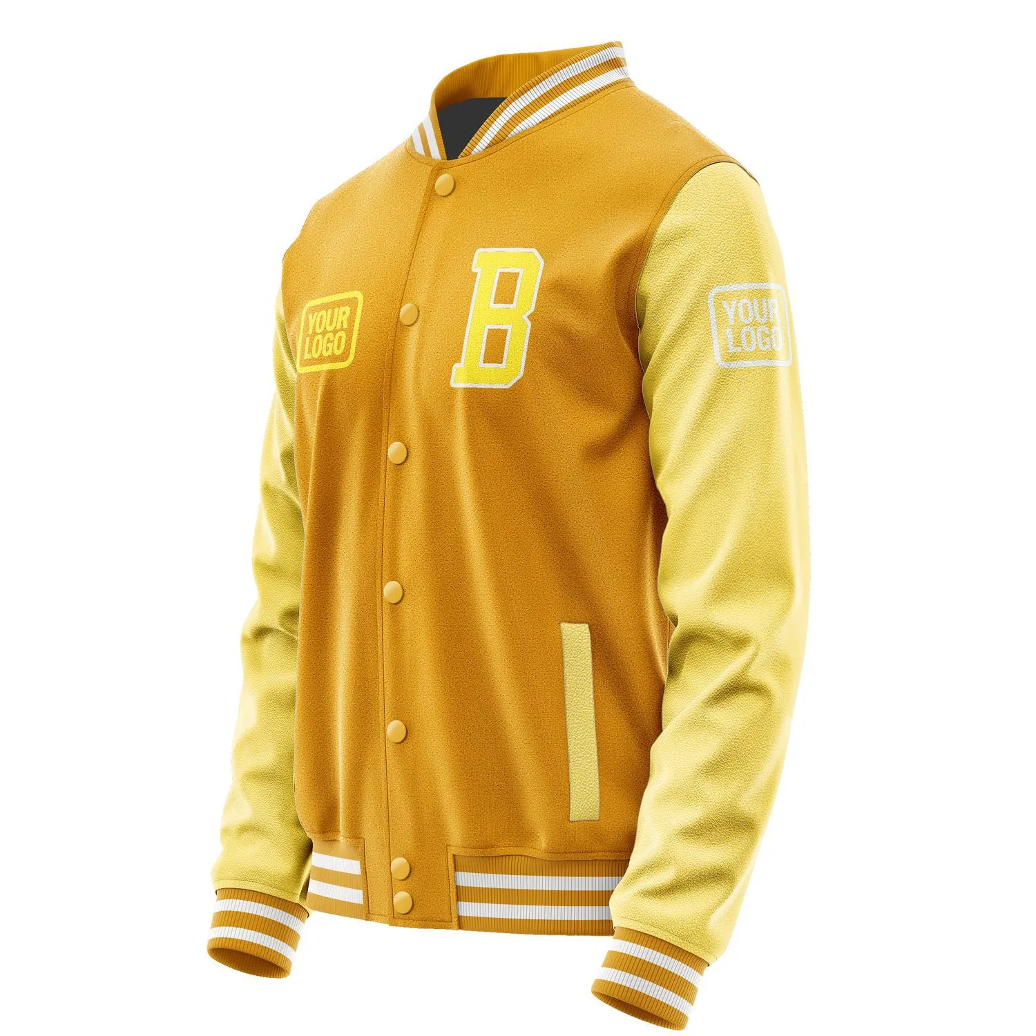 Custom Yellow Light Yellow Jacket