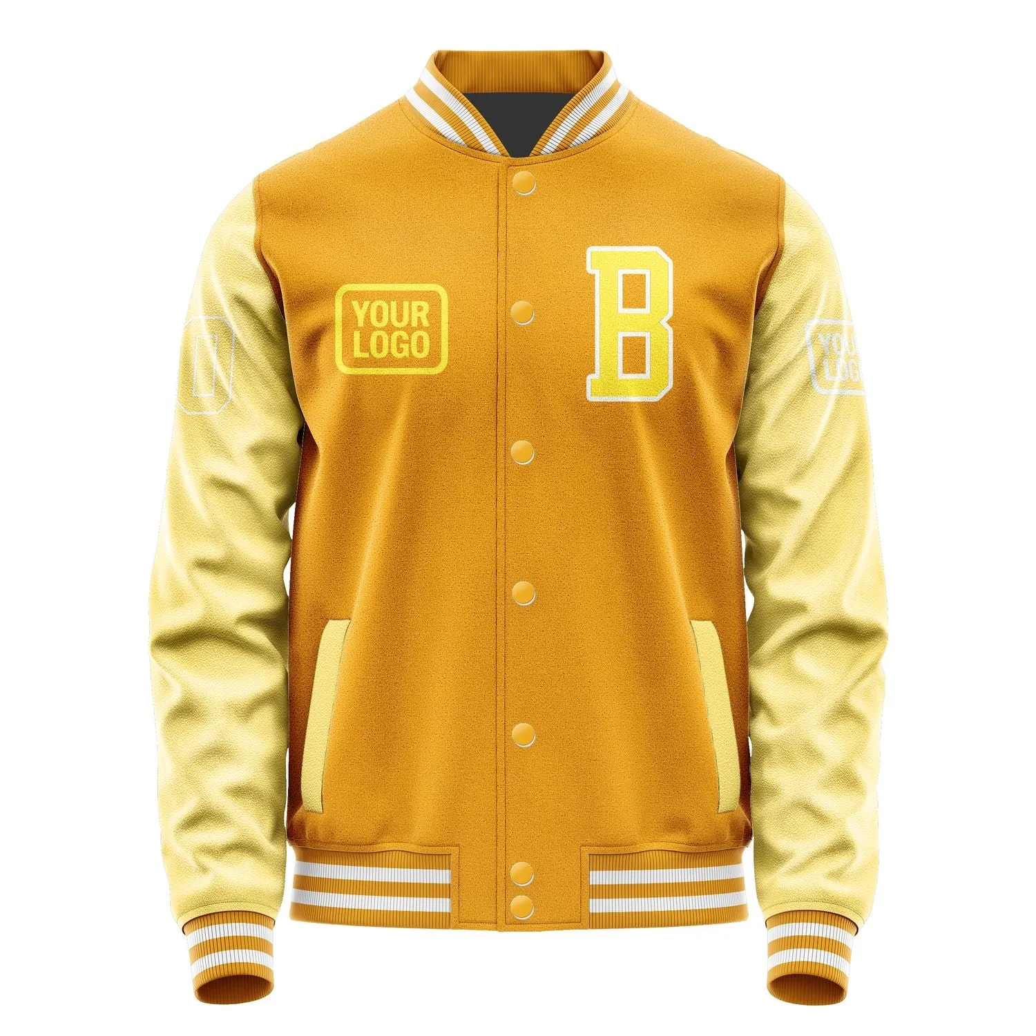Custom Yellow Light Yellow Jacket